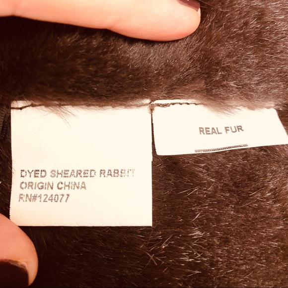 Authentic Rabbit Fur Jacket - Picture 4 of 6